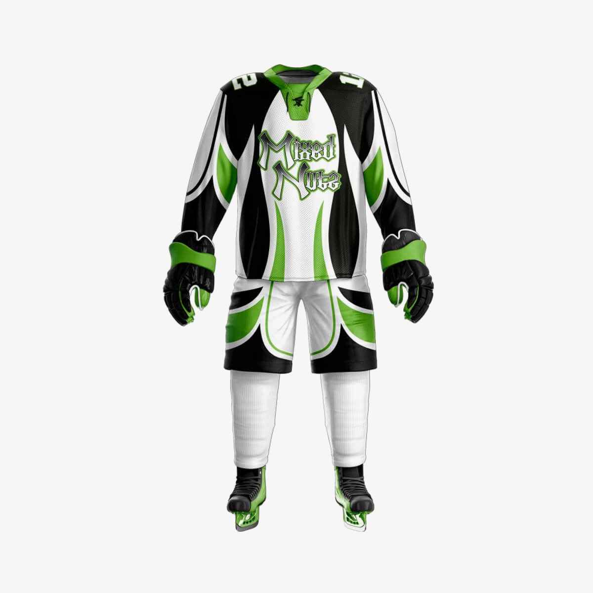 09-3_3_11zon Sublimation Ice Hockey Uniform - Image 1